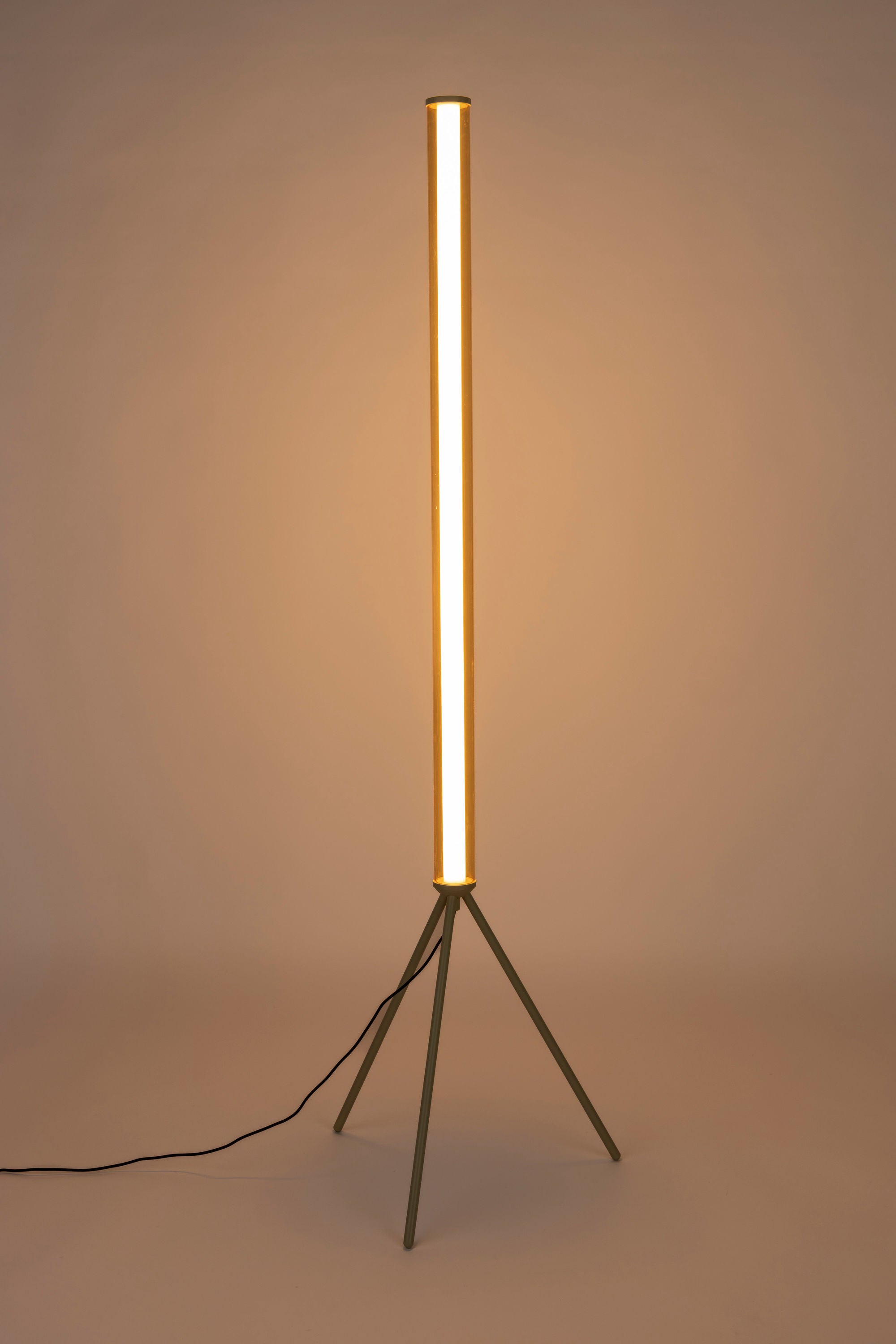 Zuiver Scotty Beige Glass Floor Lamp